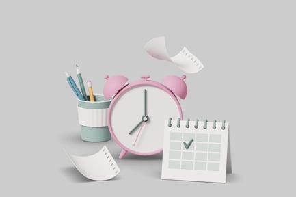 Preview: Office supplies on a