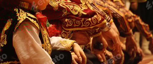 Preview: Men in folkloric clothes in Konya Akşehir