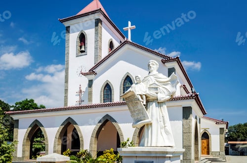 Preview: portuguese christian catholic church landmark in central dili east timor