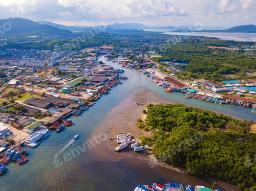 Preview: Sea, beach for travel background, Thailand. Nature landscape.