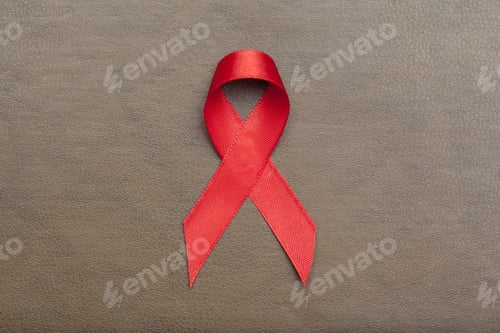 Preview: ribbon as symbol of aids awareness