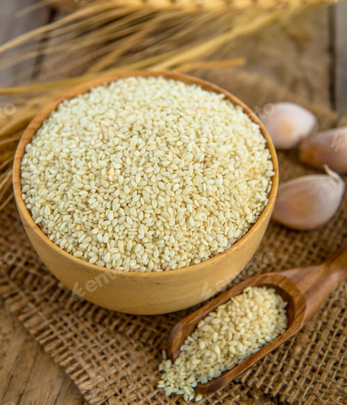 Preview: White sesame