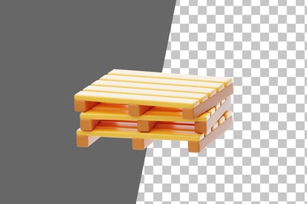 Preview: Pallet 3D Icon