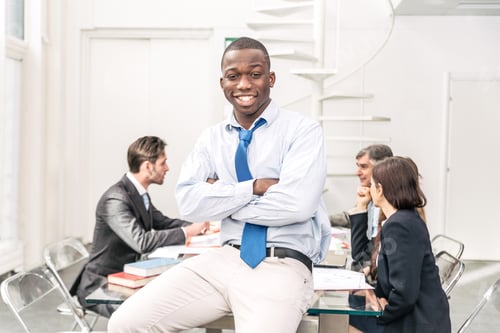 Preview: Afroamerican businessman
