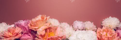 Preview: Amazing Fresh bunch of pink peonies