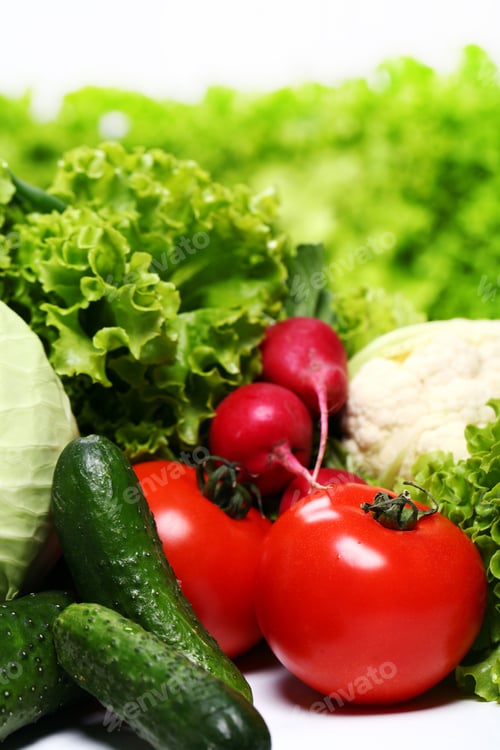 Preview: Pile of fresh vegetables