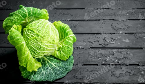 Preview: Forks fresh cabbage.