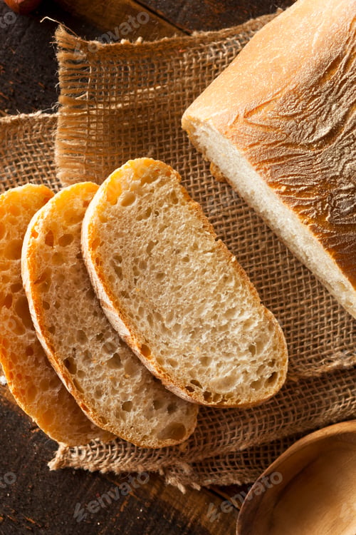 Preview: Crusty Homemade Ciabatta Bread