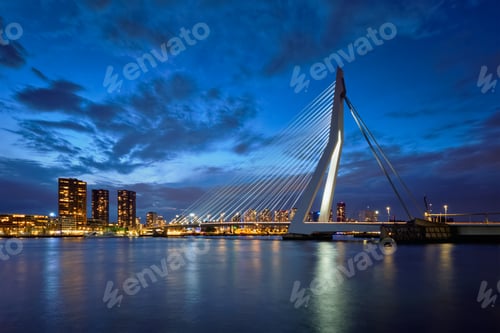 Preview: Erasmus Bridge, Rotterdam, Netherlands