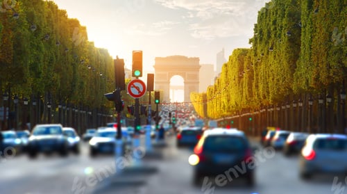 Preview: Traffic on Champs Elysee