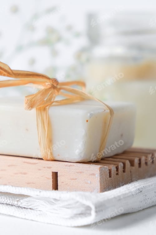 Preview: Sustainable cosmetics,Natural organic cosmetics,cosmetic product research,organic skin care flat lay