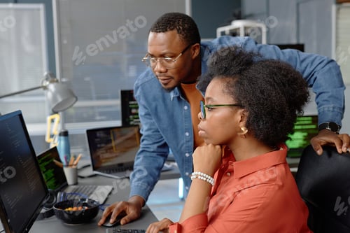 Preview: Black Software Engineers Debugging Program Code
