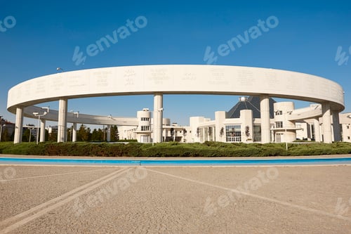 Preview: Mevlana kultur center in Konya city center. Dervish monument, Turkey