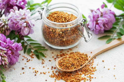 Preview: Healthy bee pollen grains