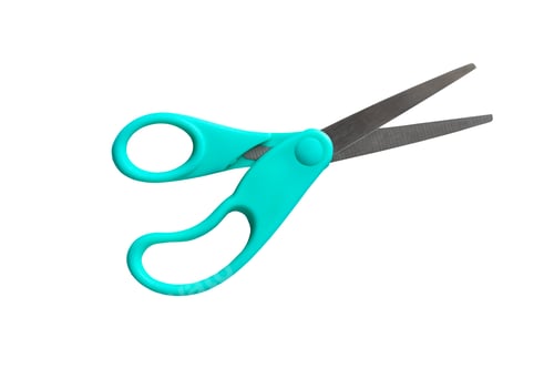 Preview: Scissors isolated on white background