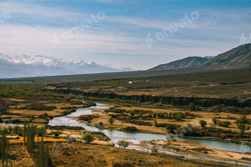 Preview: Serene Mountain River in Leh, Ladakh