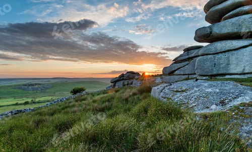 Preview: Beautiful Sunset on Bodmin Moor