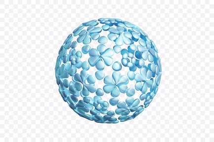 Preview: Holographic Globe Mesh