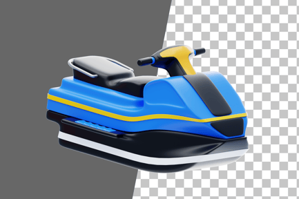 Preview: Jet Ski 3D Icon
