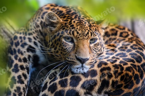 Preview: Leopard, wild animal in the natural habitat