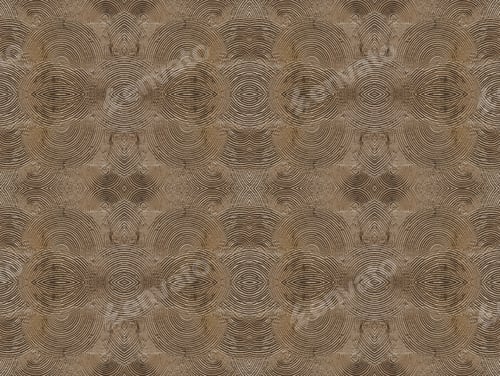 Preview: seamless overlapping concentric circle wall pattern background, old brick texture pattern