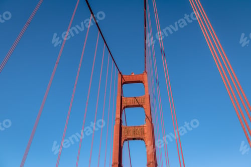 Preview: Golden Gate Bridge Detail - San Francisco, California, USA
