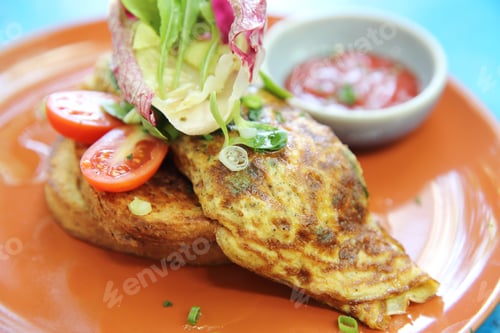 Preview: Omelette With Bread