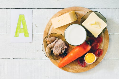 Preview: Foods containing vitamin A