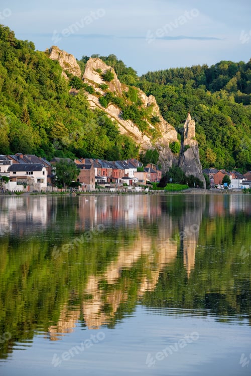 Preview: View of picturesque Dinant city. Belgium