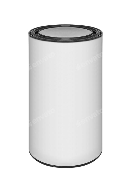 Preview: can isolated over white background