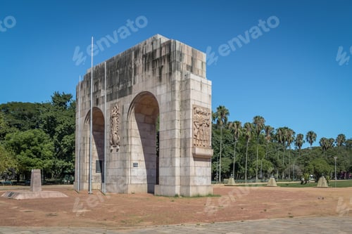 Preview: Arches at Farroupilha Park or Redencao Park - Porto Alegre, Rio Grande do Sul, Brazil