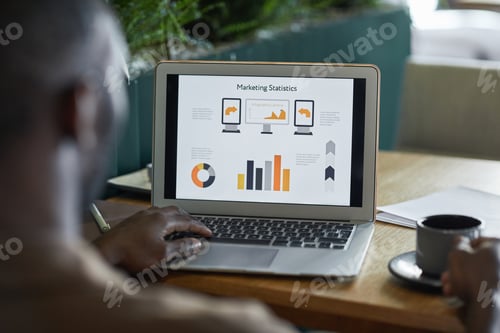 Preview: Businessman Analyzing Marketing Statistics