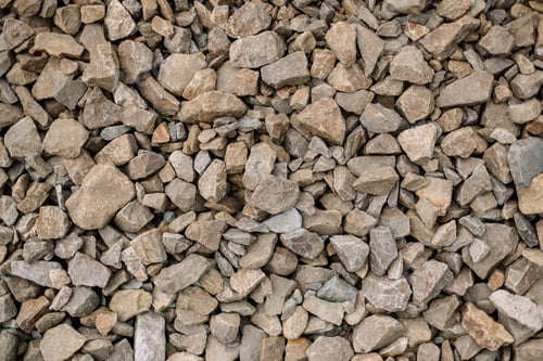 Preview: Wild stone texture background, flat lay.