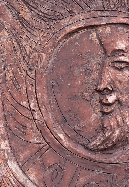 Preview: Carving Texture Art Background