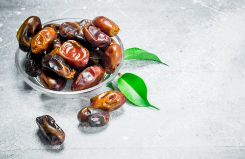 Preview: Dates in bowl.
