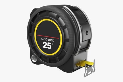 Preview: Auto-Lock 25' Tape Measure - Hand Tool