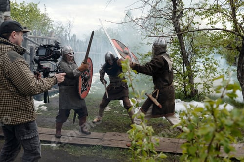 Preview: Filming Medieval Battle Scene for Historical Movie Project