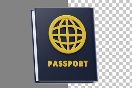 Preview: Passport 3D Icon