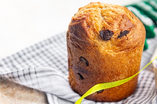 Preview: panettone christmas baking sweet pastry dried fruits chocolate Christmas sweet dessert holiday treat
