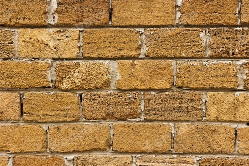 Preview: brick from shells Texture background , wall is made of shells brick.