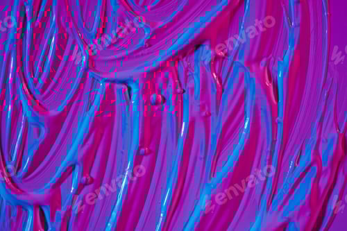 Preview: Puddle of neon paint