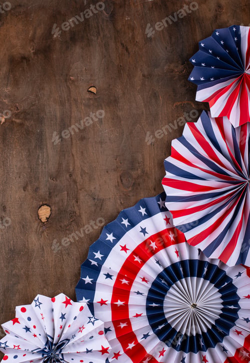 Preview: Labor Day celebration with USA flag