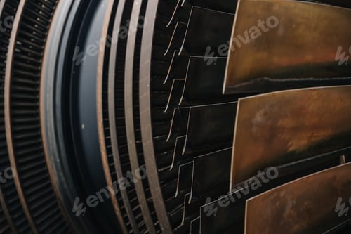 Preview: Turbine Blades, High Precision Engineering. Large Fan Stack Layer Metal Part