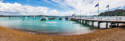 Preview: Russell Pier, Bay of Islands, Northland Region, North Island, New Zealand