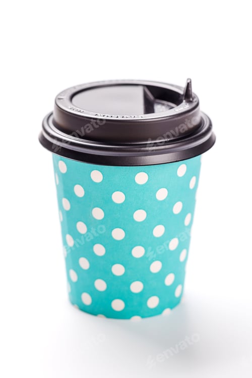 Preview: A simple and stylish paper coffee cup, perfect for takeaway beverages