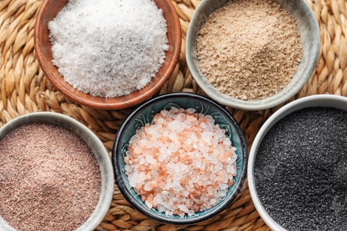 Preview: Bowls with assorted speciality salt