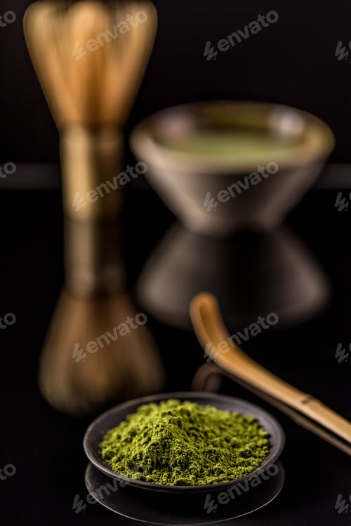 Preview: Powder green tea