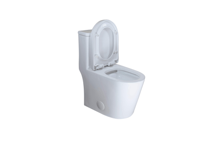 Preview: Modern White Ceramic Toilet 3D Model
