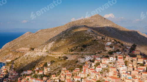 Preview: Symi Island, Greece islands holidays from Rhodos in Aegean Sea.
