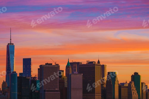 Preview: New York Sunset Scenery